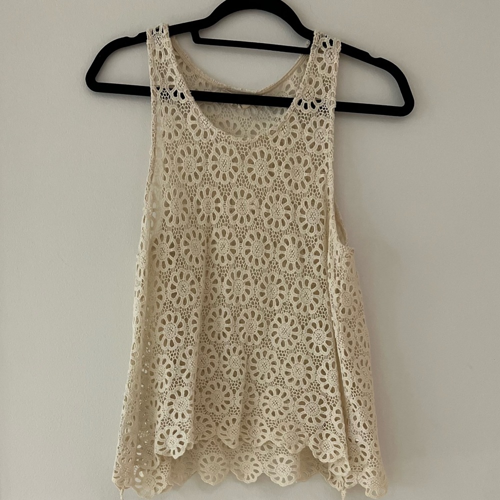 Urban Outfitters Crochet Tank
